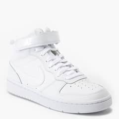 NIKE - Court Borough Mid 2 Big Zapatilla Urbana Niño Blanco (34.5 a 38.5)