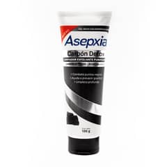 ASEPXIA - Carbón Limpiador Líquido Exfoliante 120 Gr.