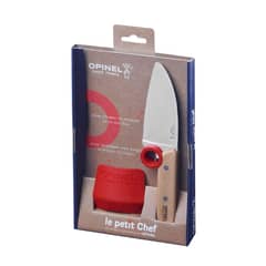 OPINEL - Cuchillo Chef con protector de dedos - Crema