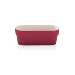 OU - Maceta Macetero huerta auto riego guinda 1,75 lt