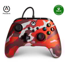 POWER A - Control Powera Enhanced Wired - Red Camo Xbox Sxs