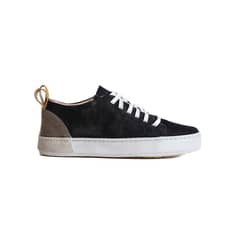 BESTIAS - Zapatilla De Cuero Cayman Low Black