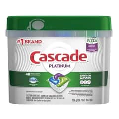 CASCADE - Lavavajillas Platinum Actions Packs Fresh 48 Un