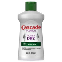 CASCADE - Platinum Abrillantador Lavavajillas Rinse Aid 250ml