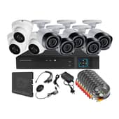 VIPA - Kit Cámaras de Seguridad Mixto 8 Cámaras HD - M81L con Disco Duro