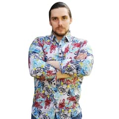 GENERICO - Camisa Hombre Floral