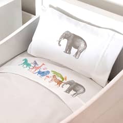 TUYO PRINT - Juego de Sábanas Cuna Safari