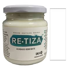 RETIZA - BARNIZ TRANSPARENTE 240 ml. Acabado protección de pintura base agua