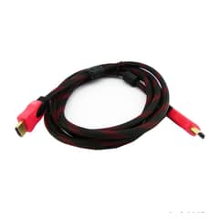 GENERICO - CABLE HDMI DOBLE FILTRO TRENZADO 3 METROS