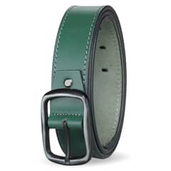 MIURA - Cinturón Cuero Genuino Ronaldo Verde