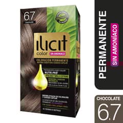 ILICIT - COLORACION PERMANENTE SIN AMONIACO 6.7 CHOCOLATE