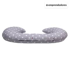 CANGUAMOR - Cojín Descanso Maternal Estrellas Gris