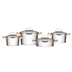 SIMPLE COOK - Bateria Niza cobre 8 pzs