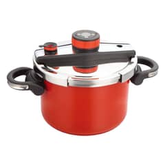 SIMPLE COOK - Olla Presion Avignon Roja 6 lts