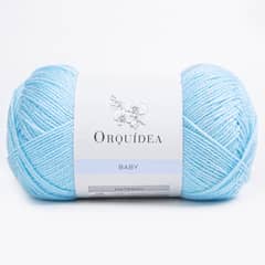 GENERICO - Lana Baby Orquidea 100grs - Calipso Claro
