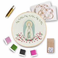 MARTIN BORDADOR - Kit de BordadoVirgen de Lourdes