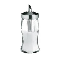 PASABAHCE - AZUCARERO VIDRIO TAPA ACERO 240CC