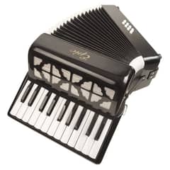 EPIC - Acordeon 22 Teclas 8 Bajos Negro Para Adulto