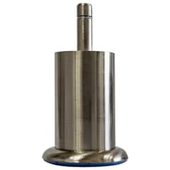 ROSEN - Pata para camas y CIC Metálica Satinada Vástago 1.2 cm