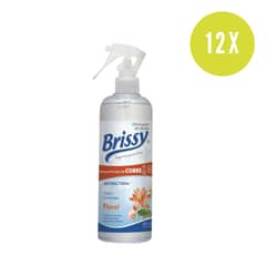 BRISSY - 12 UD. ELIMINADOR OLORES FLORAL COBRE 400 ML