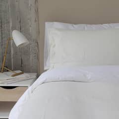 CASA ALVARINHO - Cubreplumón Algodón 2 Plazas Off White Stonewash
