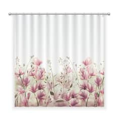MARGARITA SCHEEL BY CASA ALVARINHO - CORTINA DE BAÑO ALGODÓN MAGNOLIAS