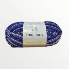 GENERICO - Hilo Algodon Estampado Orquidea 100 grs - Lila 651