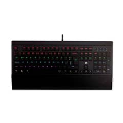 HP - Teclado Gamer Mecanico GK500 RGB SW Blue Negro RGB USB Español