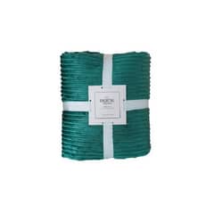 CRUSEC - Manta Gruesa Frazada Polar Suave Ropa Cama 150 X 200 Verde