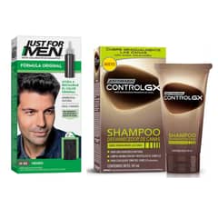 JFM - Shampoo matiza canas + tinte 5 minutos Just For Men CVL
