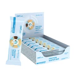 QNT - Pack x 12 Barras De Proteina Wafer Bar 35gr Vainilla