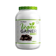 FOODTECH - Vegan Gainer Mass 3 lbs - Chocolate