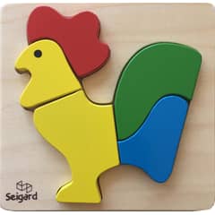 SEIGARD - Puzle Gallo 5 Pcs BH32062 Color Variado