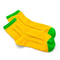 LUCKY BRAND - Calcetines Luckies Platano Talla Única