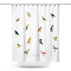 ANDES1 - Cortina De Baño 15 Pájaros de Chile