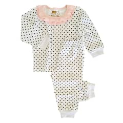 BB MIO - PIJAMA CON ESTAMPADO DE CORAZONES MANGA LARGA