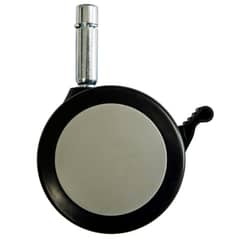 ROSEN - Rueda para cama TFX con Freno para Cama Cic vástago 1.2 cm