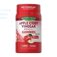 NATURE'S TRUTH - Gomitas de Vinagre de Manzana 600 Mg - 75 Gomitas Veganas