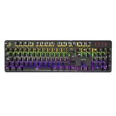 REPTILEX - Teclado Mecanico FULL RGB para PC PS X-BOX RX-0018 - Negro