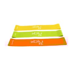 BLU FIT - SET DE BANDAS ELÁSTICAS LOOP 3UN