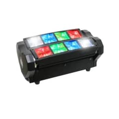 ESHOPANGIE - Cabeza Movil Led Spider Beam Rgbw Dmx 8x3w Luz Disco