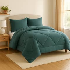 ANNGEBUT - Cobertor Sherpa King Turquesa Reversible