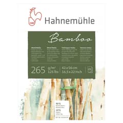 HAHNEMUHLE - Block Técnica Mixta Bamboo 265gr 42x56cm 25Hojas