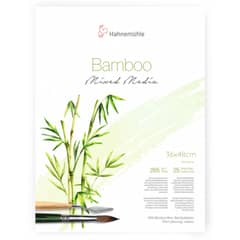 HAHNEMUHLE - Block Técnica Mixta Bamboo 265gr 36x48cm 25Hojas