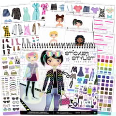FASHION ANGELS - Cuaderno Para Diseñar Stickers