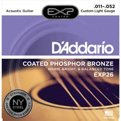 DADDARIO - Cuerdas para guitarra acustica D'Addario EXP26