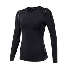 GARSIL - Polera Mujer Primera Capa - Fibra Natural De Algodon - Camiseta