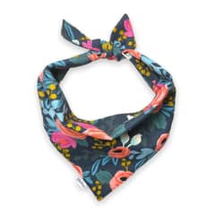 LA HEBRA - Bandana Mascota Rosa Navy - Pequeña