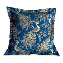 LA HEBRA - Funda Cojín Peacock Navy