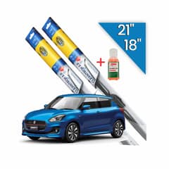 HELLA - Kit Plumillas 24″ y 18″ Limpiaparabrisas Suzuki Swift